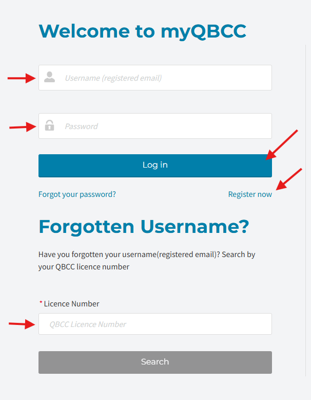 Screenshot for login 